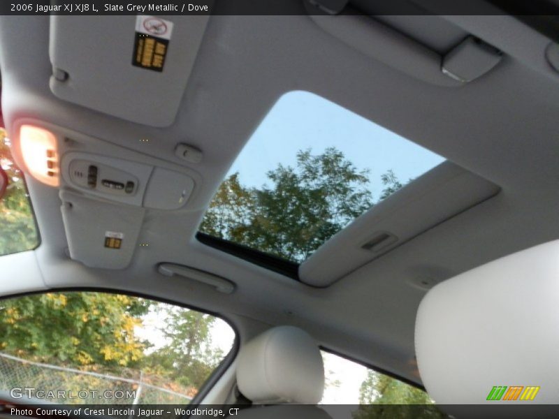 Slate Grey Metallic / Dove 2006 Jaguar XJ XJ8 L