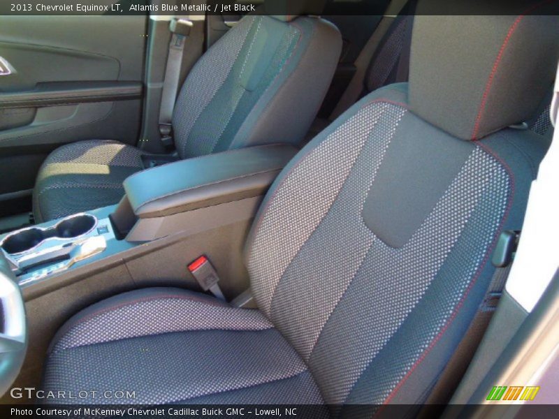 Atlantis Blue Metallic / Jet Black 2013 Chevrolet Equinox LT