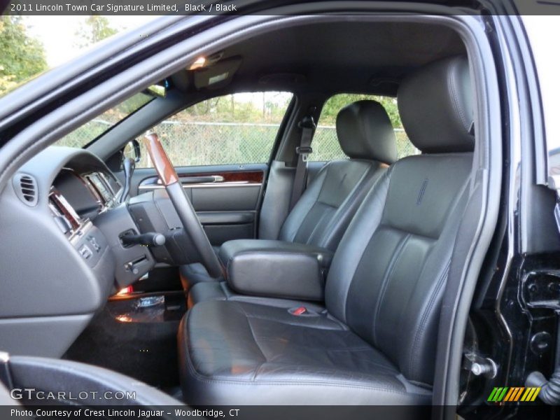 Black / Black 2011 Lincoln Town Car Signature Limited