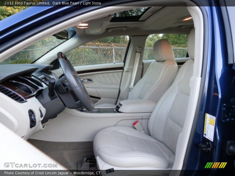 Front Seat of 2012 Taurus Limited