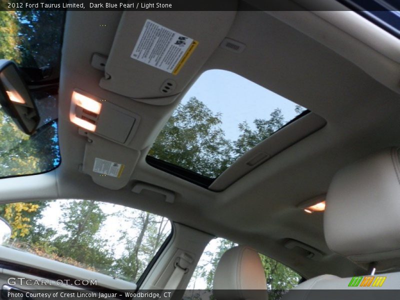 Sunroof of 2012 Taurus Limited