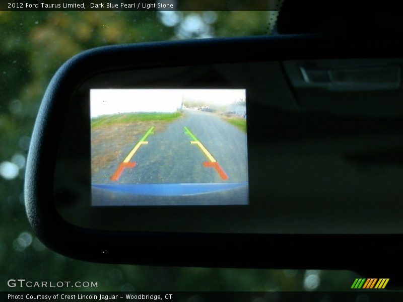 Dark Blue Pearl / Light Stone 2012 Ford Taurus Limited