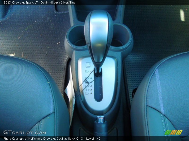 Denim (Blue) / Silver/Blue 2013 Chevrolet Spark LT