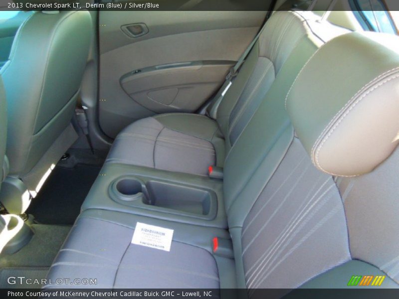 Denim (Blue) / Silver/Blue 2013 Chevrolet Spark LT