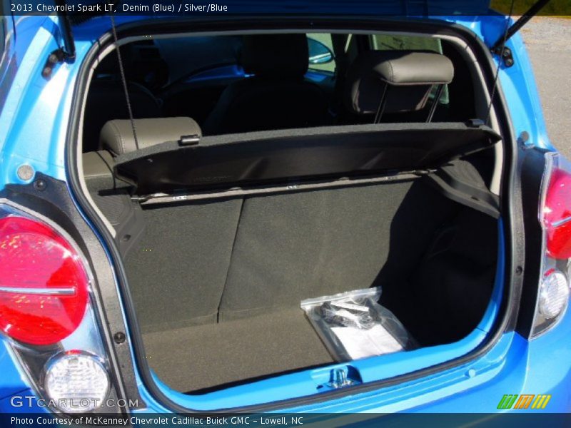 Denim (Blue) / Silver/Blue 2013 Chevrolet Spark LT