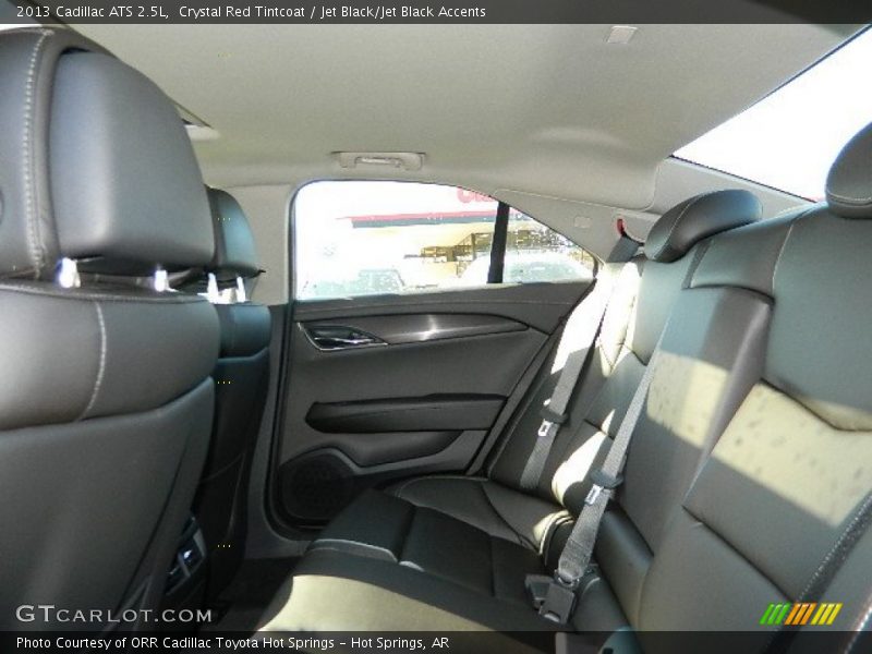 Crystal Red Tintcoat / Jet Black/Jet Black Accents 2013 Cadillac ATS 2.5L