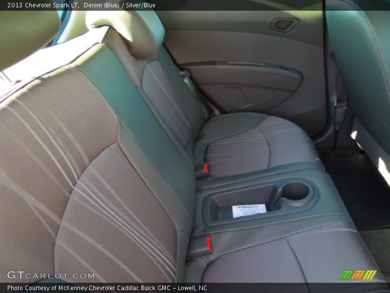 Denim (Blue) / Silver/Blue 2013 Chevrolet Spark LT