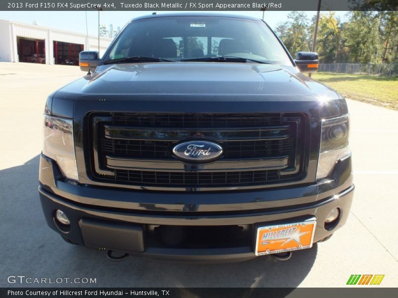 Tuxedo Black Metallic / FX Sport Appearance Black/Red 2013 Ford F150 FX4 SuperCrew 4x4