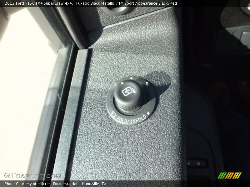 Tuxedo Black Metallic / FX Sport Appearance Black/Red 2013 Ford F150 FX4 SuperCrew 4x4