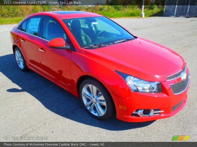 Victory Red / Jet Black 2013 Chevrolet Cruze LTZ/RS