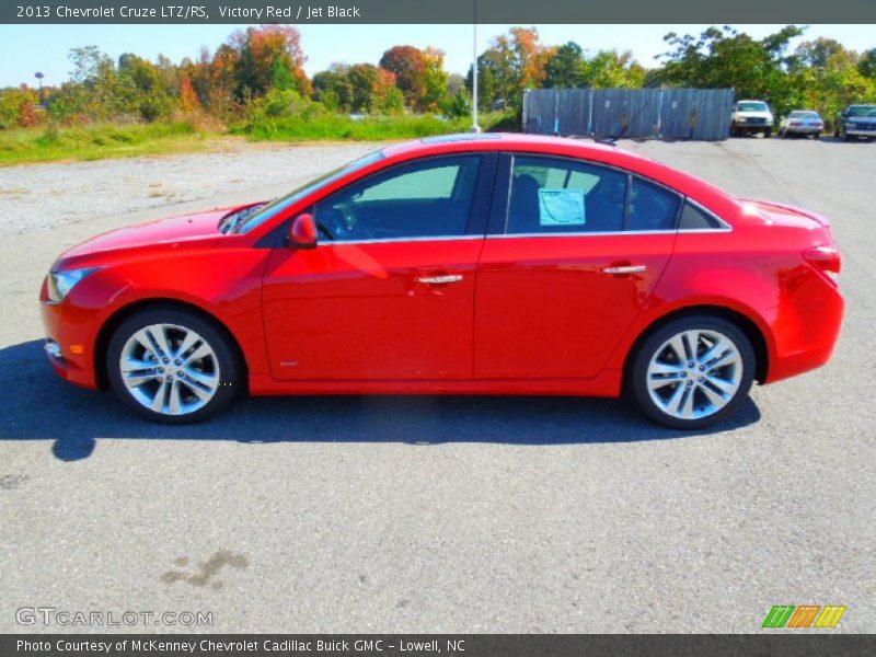 Victory Red / Jet Black 2013 Chevrolet Cruze LTZ/RS