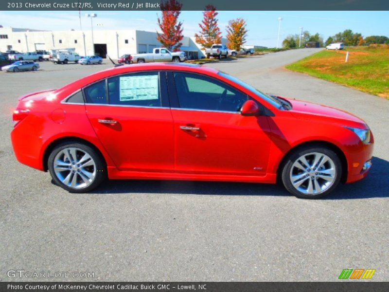 Victory Red / Jet Black 2013 Chevrolet Cruze LTZ/RS