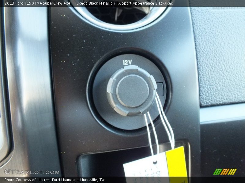Tuxedo Black Metallic / FX Sport Appearance Black/Red 2013 Ford F150 FX4 SuperCrew 4x4
