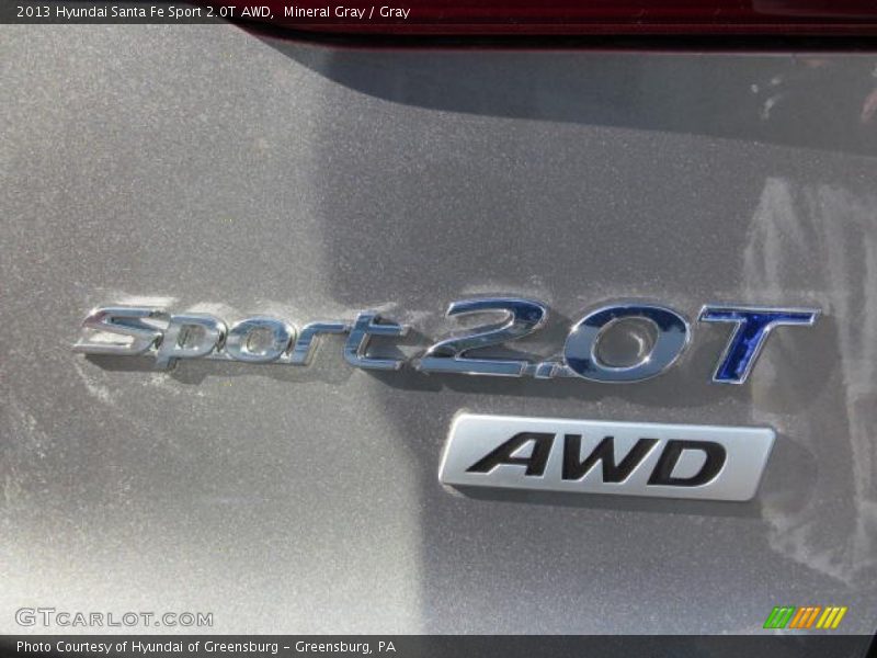  2013 Santa Fe Sport 2.0T AWD Logo