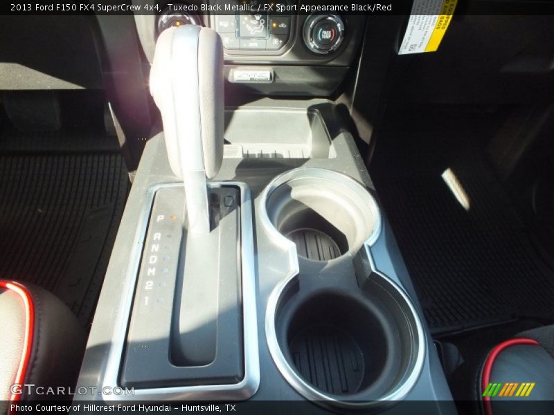 Tuxedo Black Metallic / FX Sport Appearance Black/Red 2013 Ford F150 FX4 SuperCrew 4x4