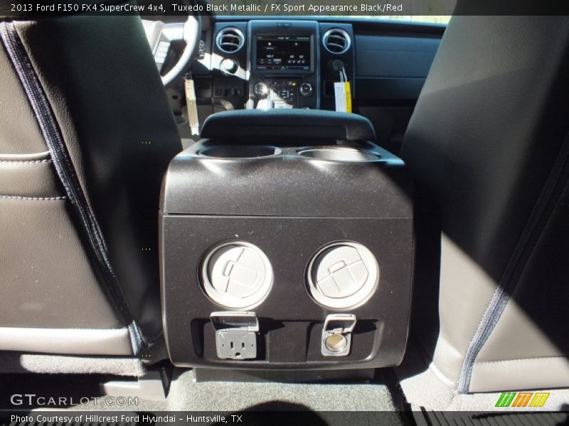Tuxedo Black Metallic / FX Sport Appearance Black/Red 2013 Ford F150 FX4 SuperCrew 4x4