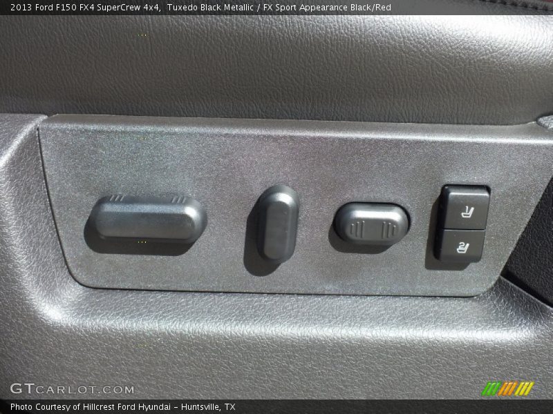 Tuxedo Black Metallic / FX Sport Appearance Black/Red 2013 Ford F150 FX4 SuperCrew 4x4