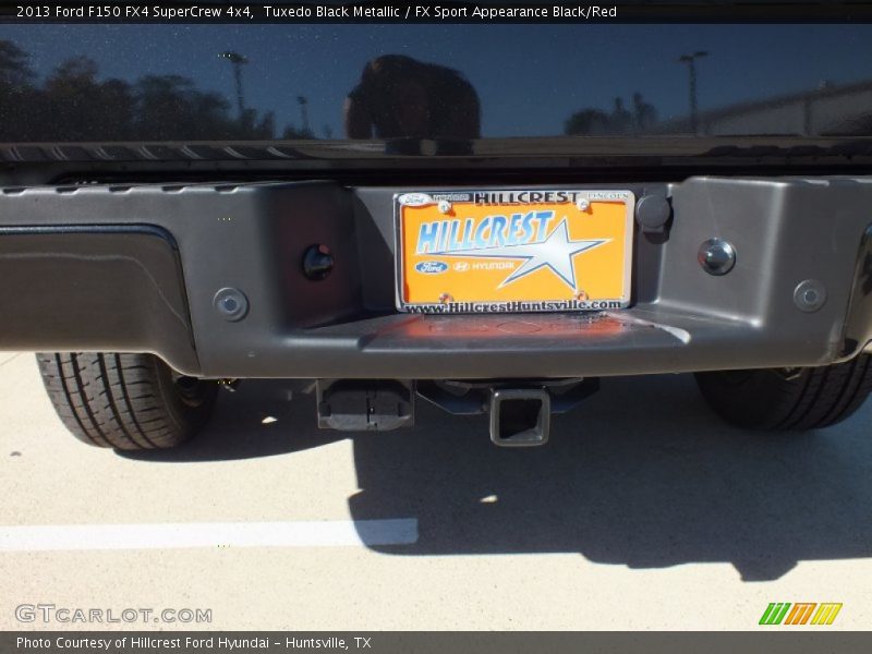 Tuxedo Black Metallic / FX Sport Appearance Black/Red 2013 Ford F150 FX4 SuperCrew 4x4
