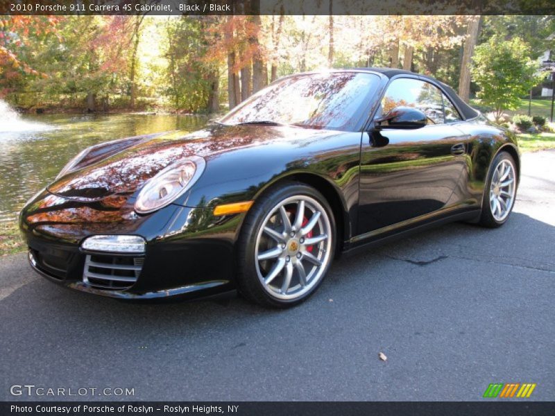 Front 3/4 View of 2010 911 Carrera 4S Cabriolet