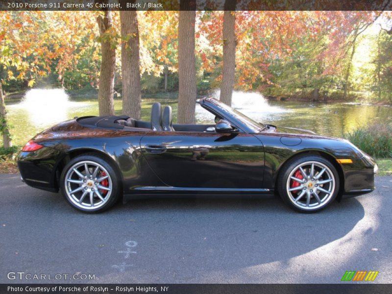  2010 911 Carrera 4S Cabriolet Black