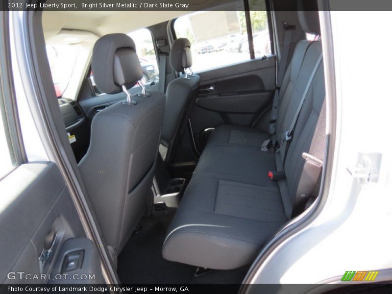 Bright Silver Metallic / Dark Slate Gray 2012 Jeep Liberty Sport