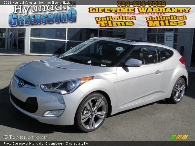 Ironman Silver / Black 2013 Hyundai Veloster