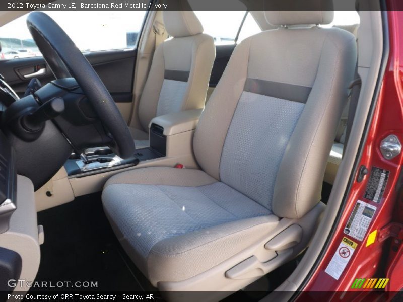 Barcelona Red Metallic / Ivory 2012 Toyota Camry LE