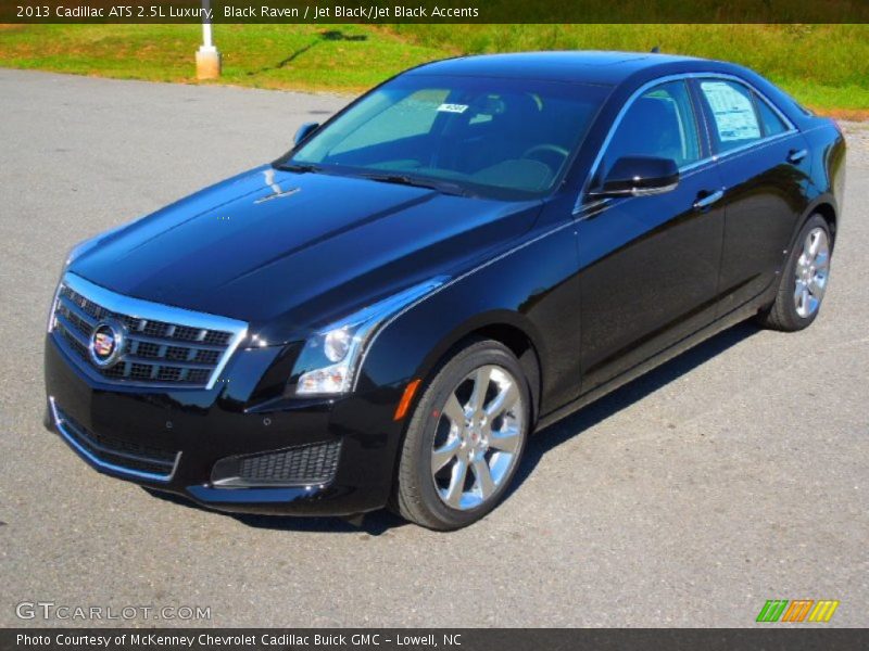 Black Raven / Jet Black/Jet Black Accents 2013 Cadillac ATS 2.5L Luxury
