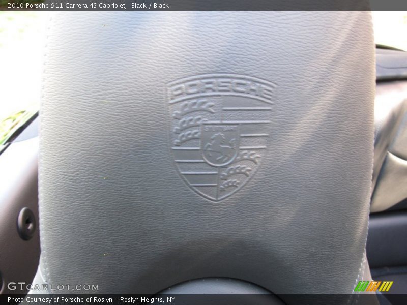 Black / Black 2010 Porsche 911 Carrera 4S Cabriolet