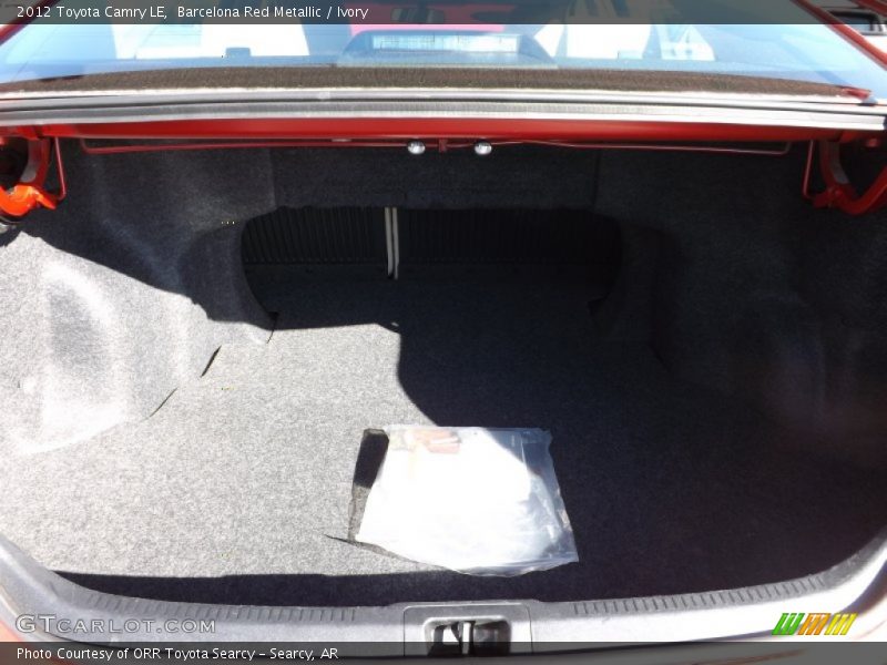 Barcelona Red Metallic / Ivory 2012 Toyota Camry LE