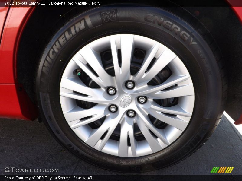 Barcelona Red Metallic / Ivory 2012 Toyota Camry LE