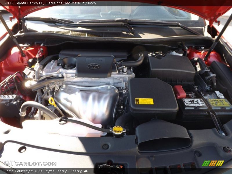 Barcelona Red Metallic / Ivory 2012 Toyota Camry LE
