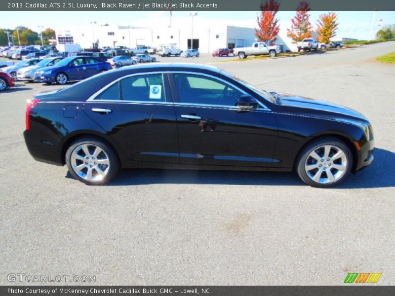Black Raven / Jet Black/Jet Black Accents 2013 Cadillac ATS 2.5L Luxury