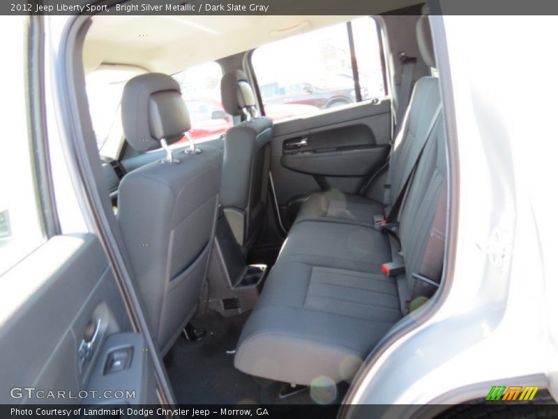 Bright Silver Metallic / Dark Slate Gray 2012 Jeep Liberty Sport