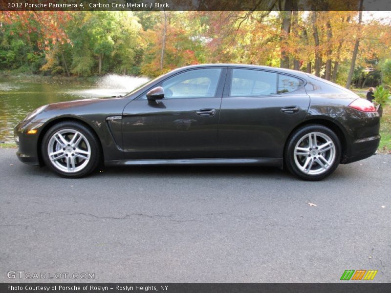 Carbon Grey Metallic / Black 2012 Porsche Panamera 4