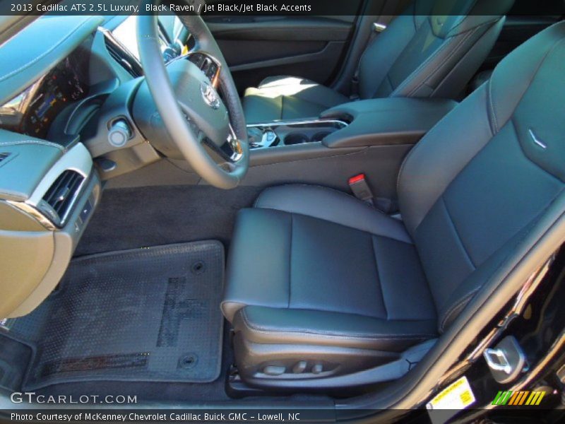Black Raven / Jet Black/Jet Black Accents 2013 Cadillac ATS 2.5L Luxury