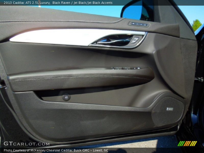 Black Raven / Jet Black/Jet Black Accents 2013 Cadillac ATS 2.5L Luxury
