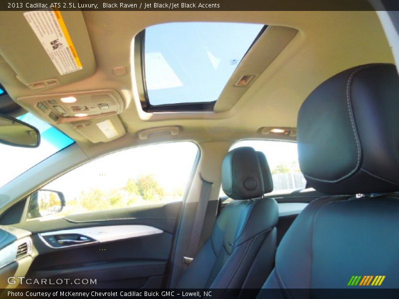 Black Raven / Jet Black/Jet Black Accents 2013 Cadillac ATS 2.5L Luxury