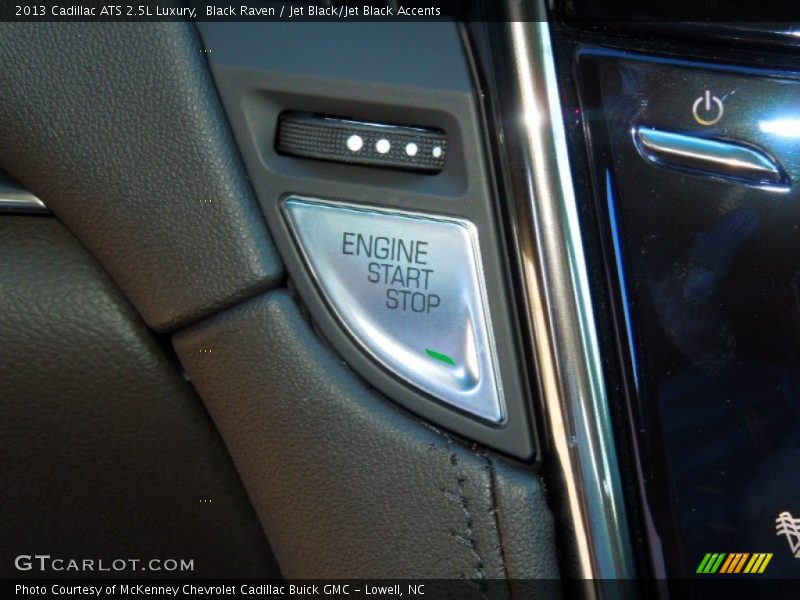 Black Raven / Jet Black/Jet Black Accents 2013 Cadillac ATS 2.5L Luxury