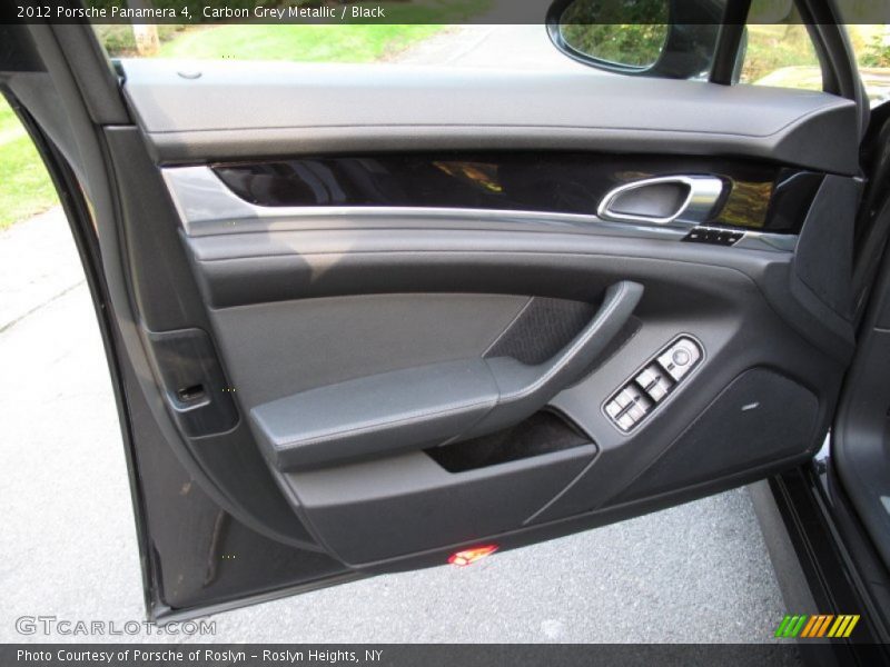 Carbon Grey Metallic / Black 2012 Porsche Panamera 4