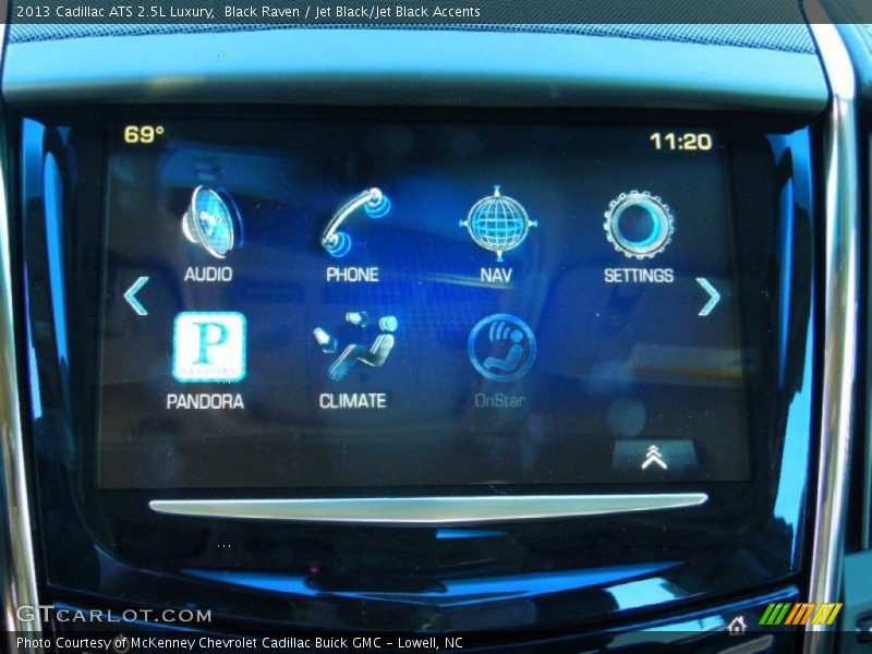 Black Raven / Jet Black/Jet Black Accents 2013 Cadillac ATS 2.5L Luxury