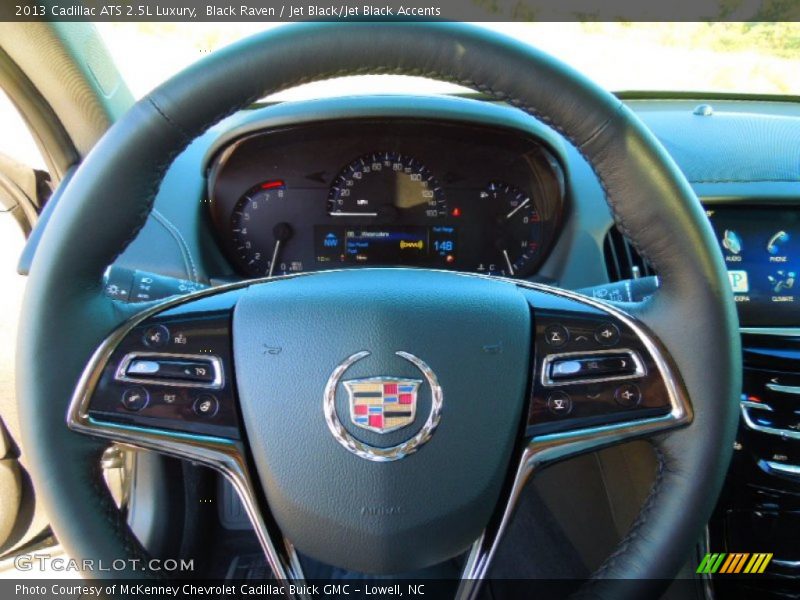 Black Raven / Jet Black/Jet Black Accents 2013 Cadillac ATS 2.5L Luxury