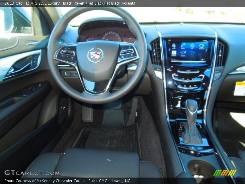 Black Raven / Jet Black/Jet Black Accents 2013 Cadillac ATS 2.5L Luxury