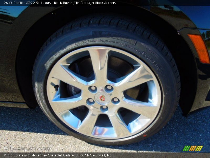 Black Raven / Jet Black/Jet Black Accents 2013 Cadillac ATS 2.5L Luxury