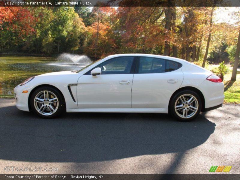  2012 Panamera 4 Carrara White