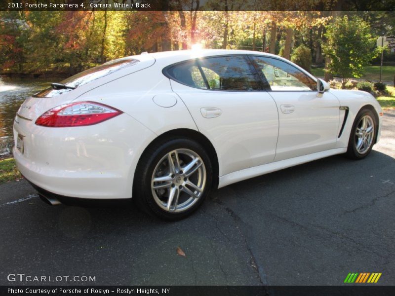 Carrara White / Black 2012 Porsche Panamera 4