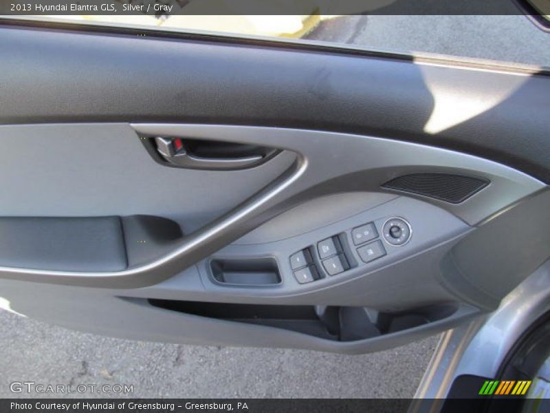 Silver / Gray 2013 Hyundai Elantra GLS