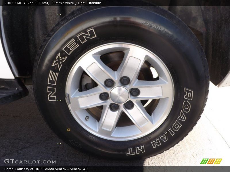 Summit White / Light Titanium 2007 GMC Yukon SLT 4x4