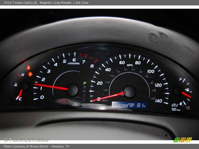 Magnetic Gray Metallic / Ash Gray 2010 Toyota Camry LE