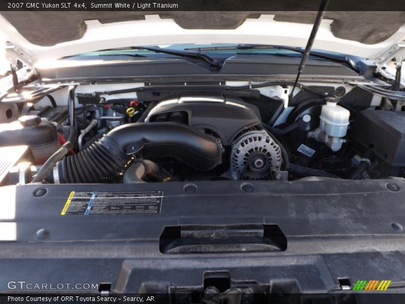 Summit White / Light Titanium 2007 GMC Yukon SLT 4x4